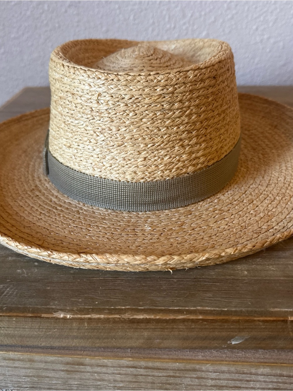 Scala Pro Series Gambler Golf Hat 100% Raffia Straw Handmade Hat S/M - Picture 4 of 8